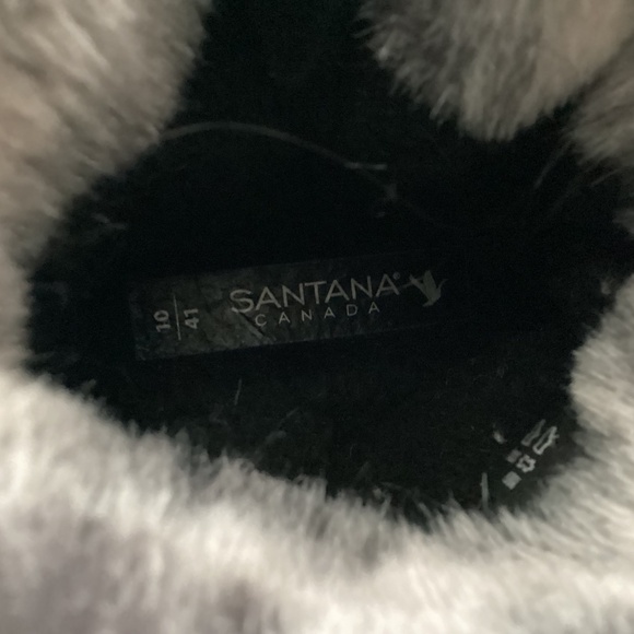 Santana Canada Leather & Wool Blend Mid Winter Boot (Women) 10M - Picture 8 of 13